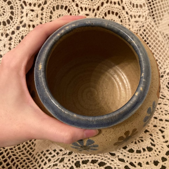 Pottery Popcorn Kernal Holder Container - Country Farmhouse - Picture 7 of 14